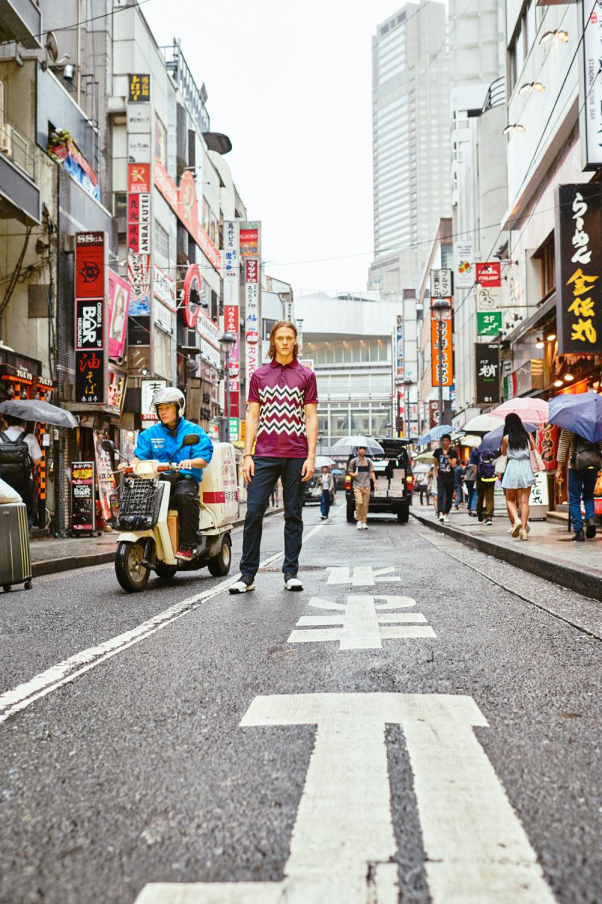ryan keating editorial tokyo  by Mike Meyer Photography