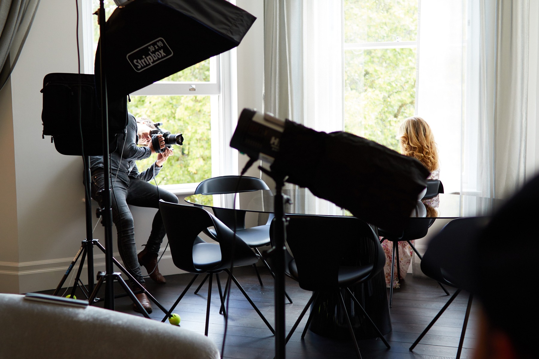 making-of mercedes-benz living @ fraser london campaign by Mike Meyer Photography