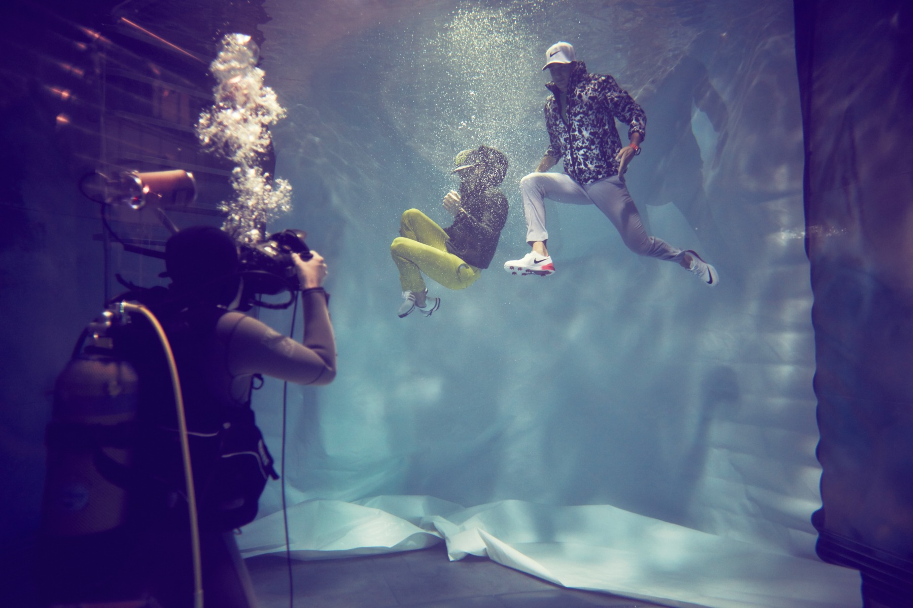 underwater production by Mike Meyer Photography