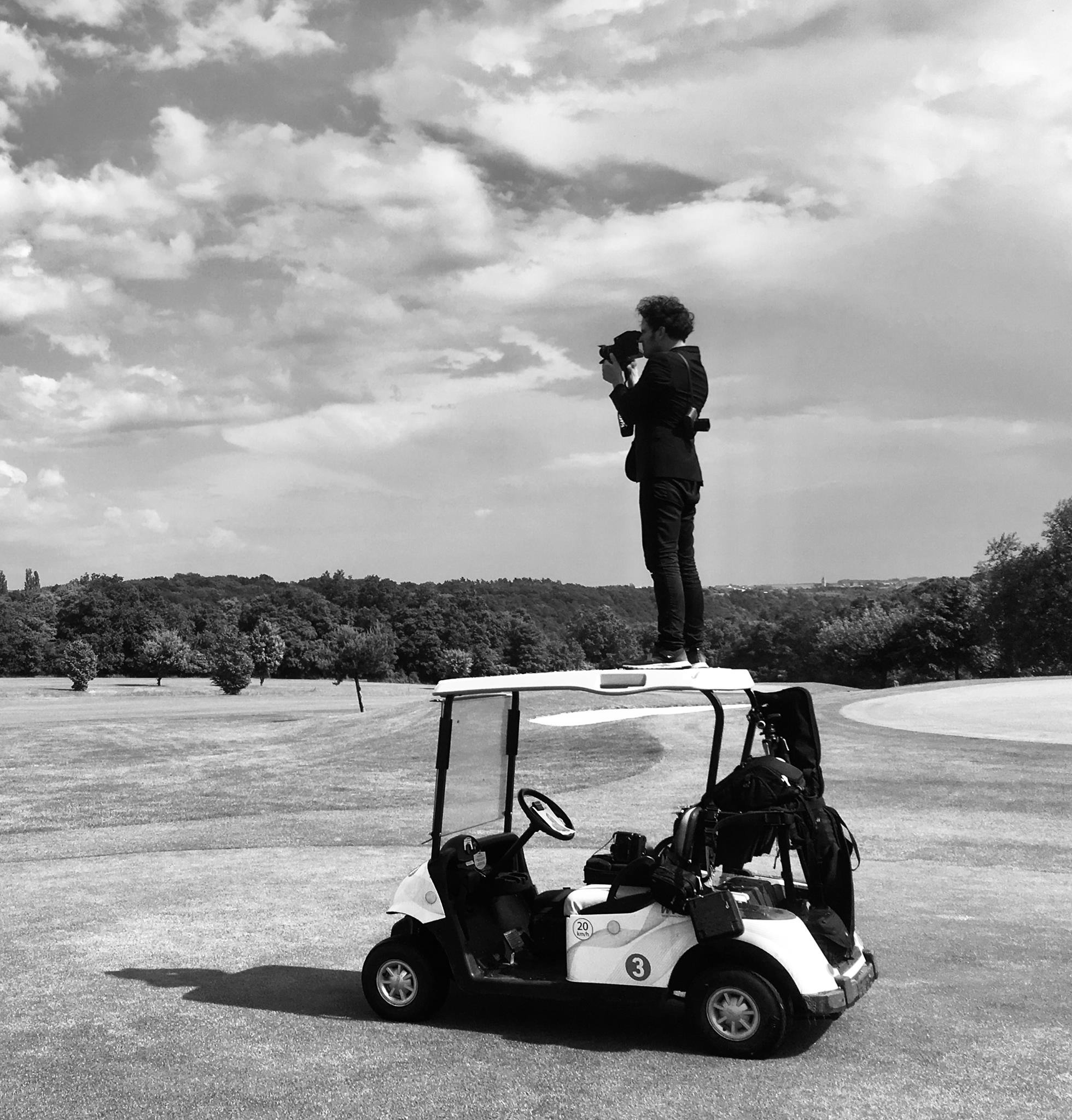 golf making-of by Mike Meyer Photography