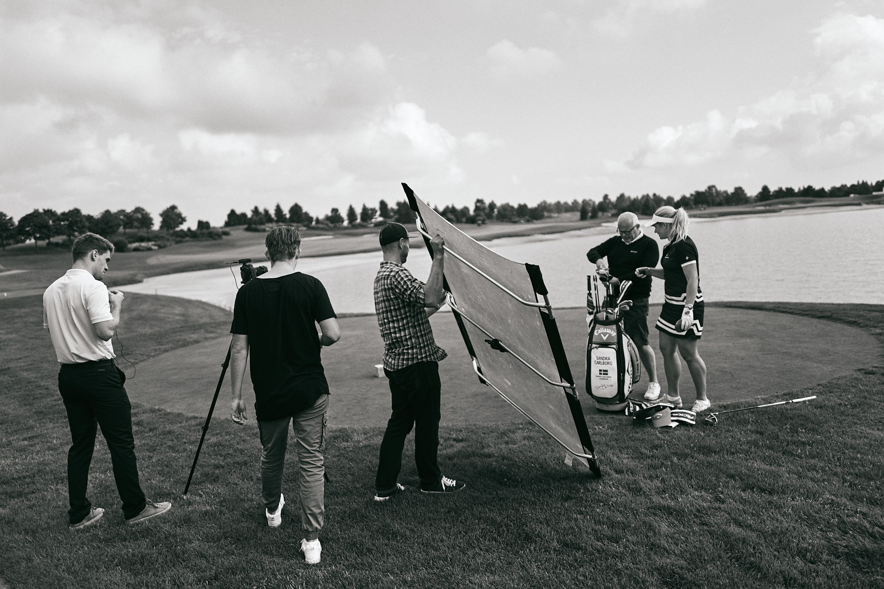 sandra carlborg ecco campaign wien making-of by Mike Meyer Photography