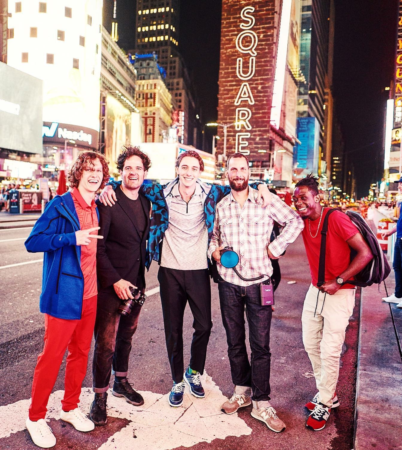 new york time square making-of by Mike Meyer Photography
