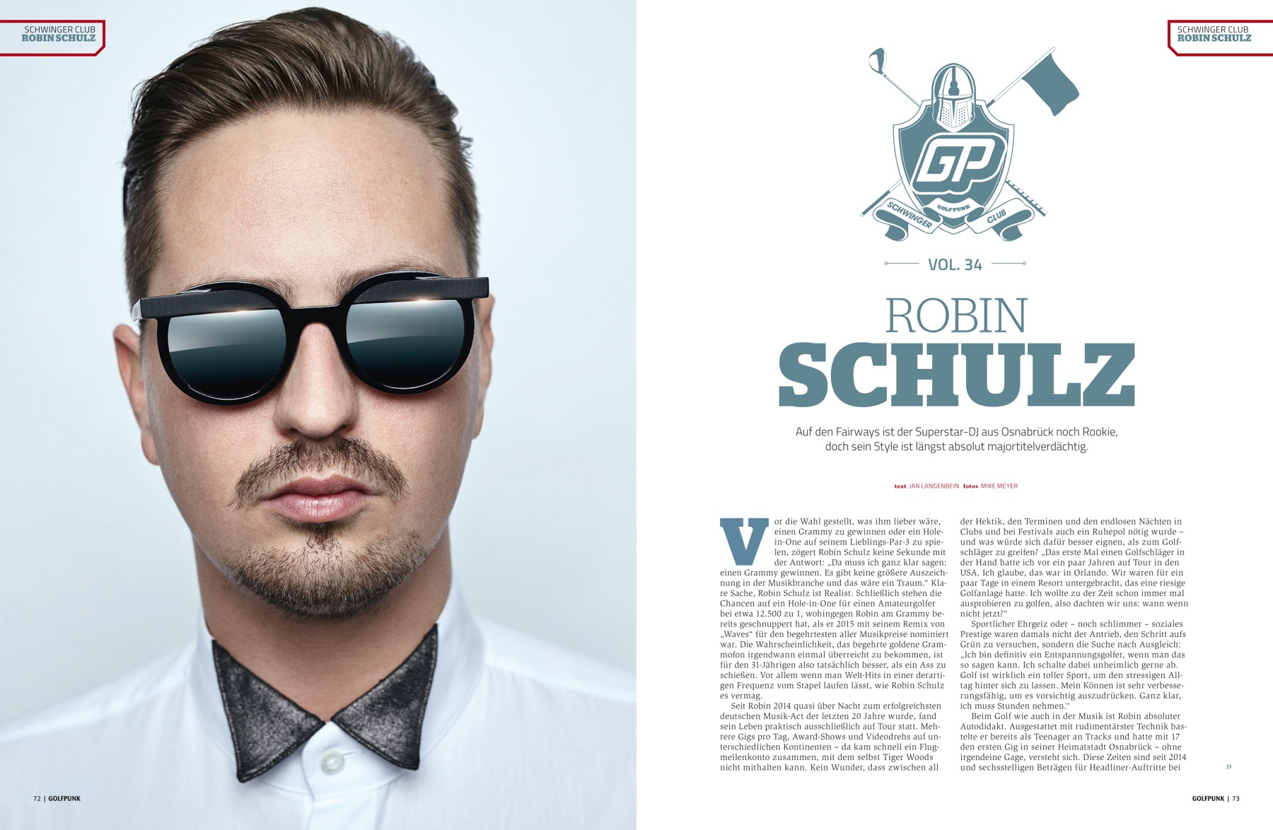 robin schulz golf punk (2 images) by Mike Meyer Photography