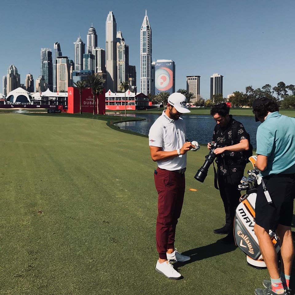 ecco global campaign   emirates golf club dubai  erik van rooyen  making-of by Mike Meyer Photography