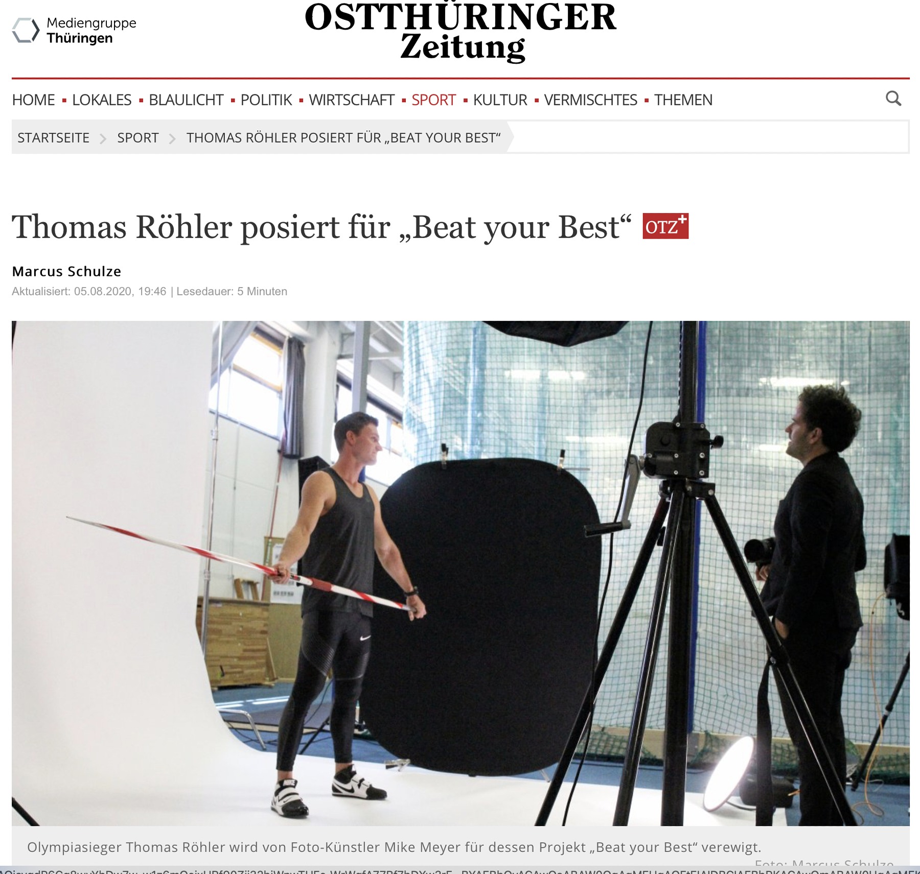ostthüringer Zeitung by Mike Meyer Photography