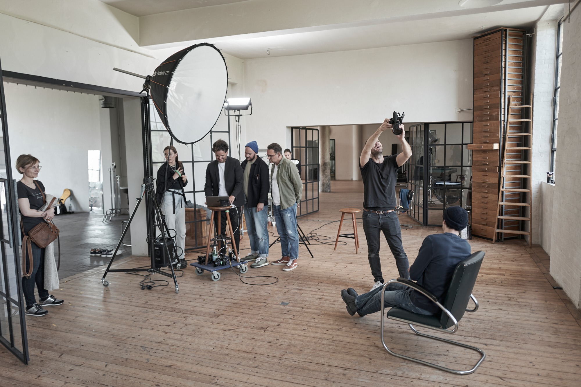 berlin mustang global campaign making-of by Mike Meyer Photography