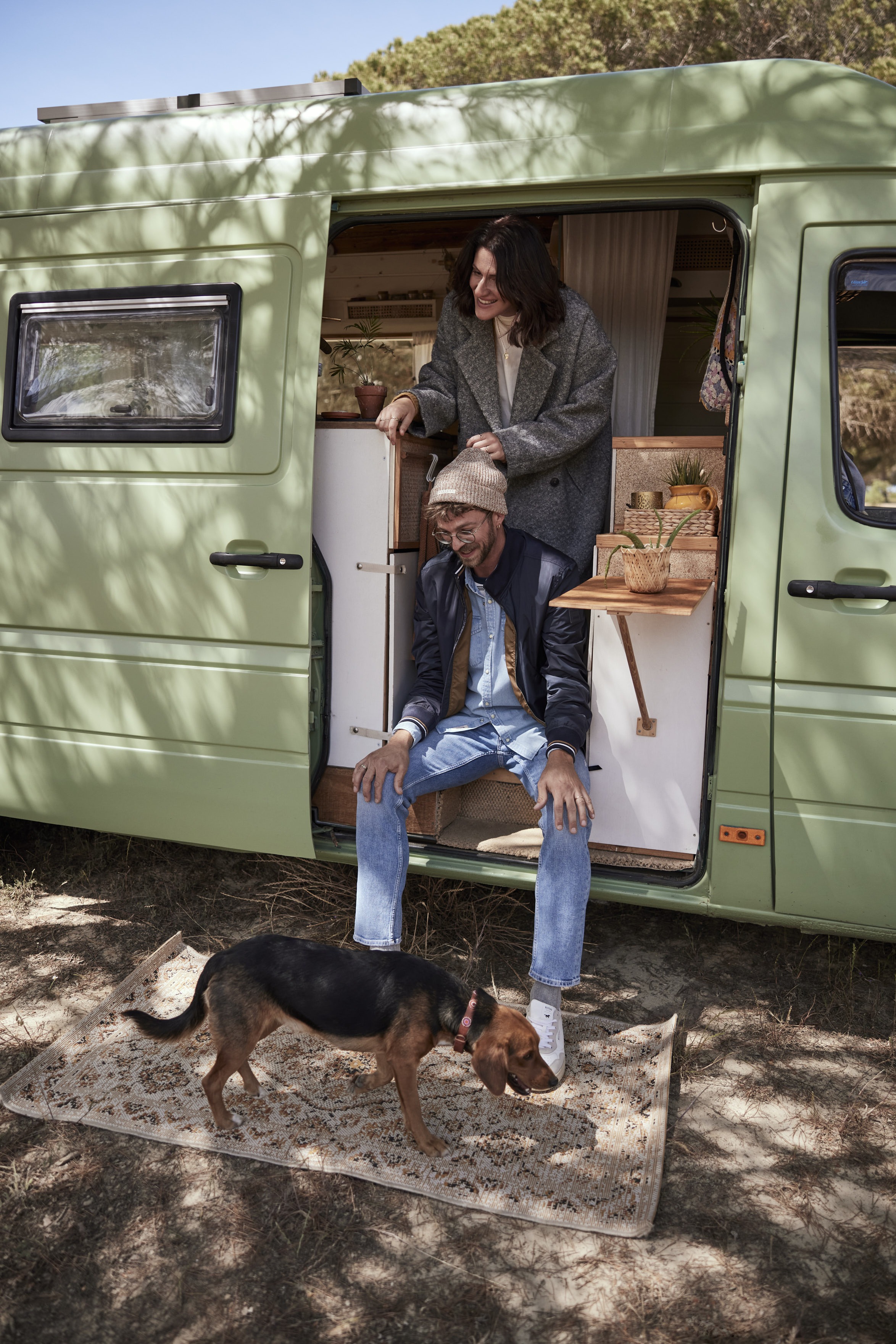 mustang denim on the road global campaign by Mike Meyer Photography