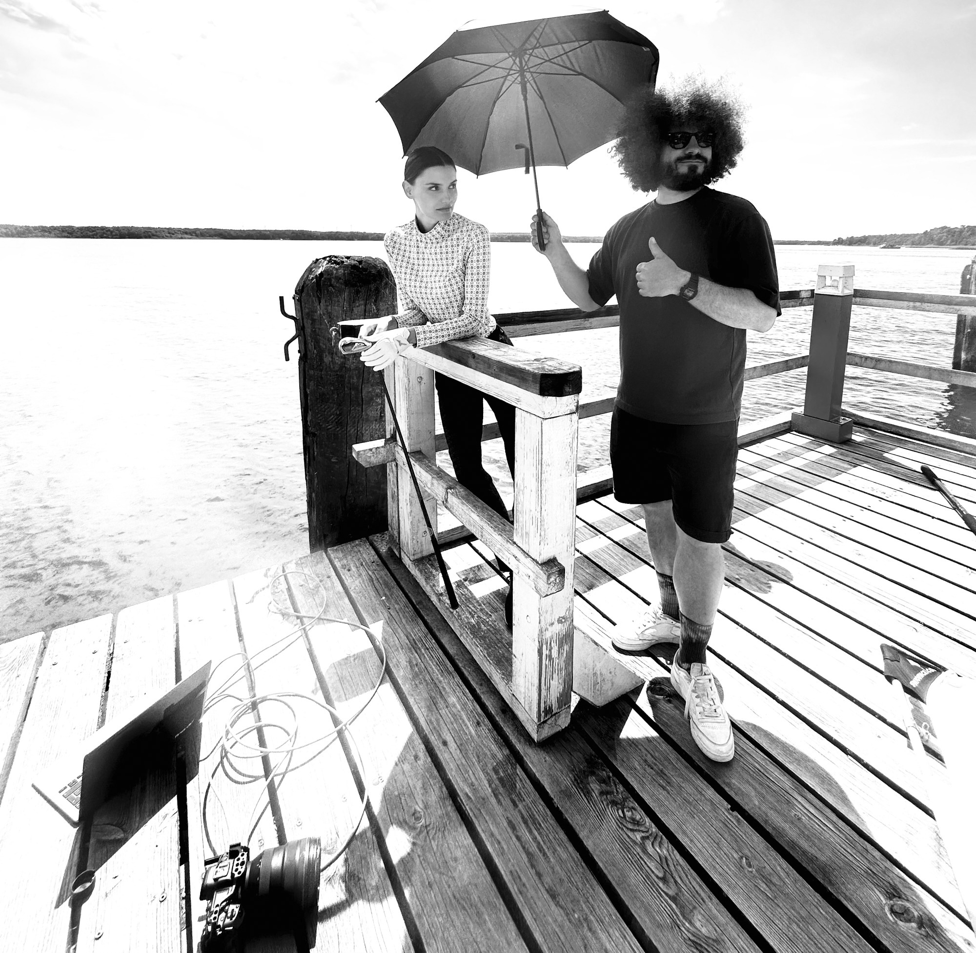 golfhouse campaign making-of by Mike Meyer Photography