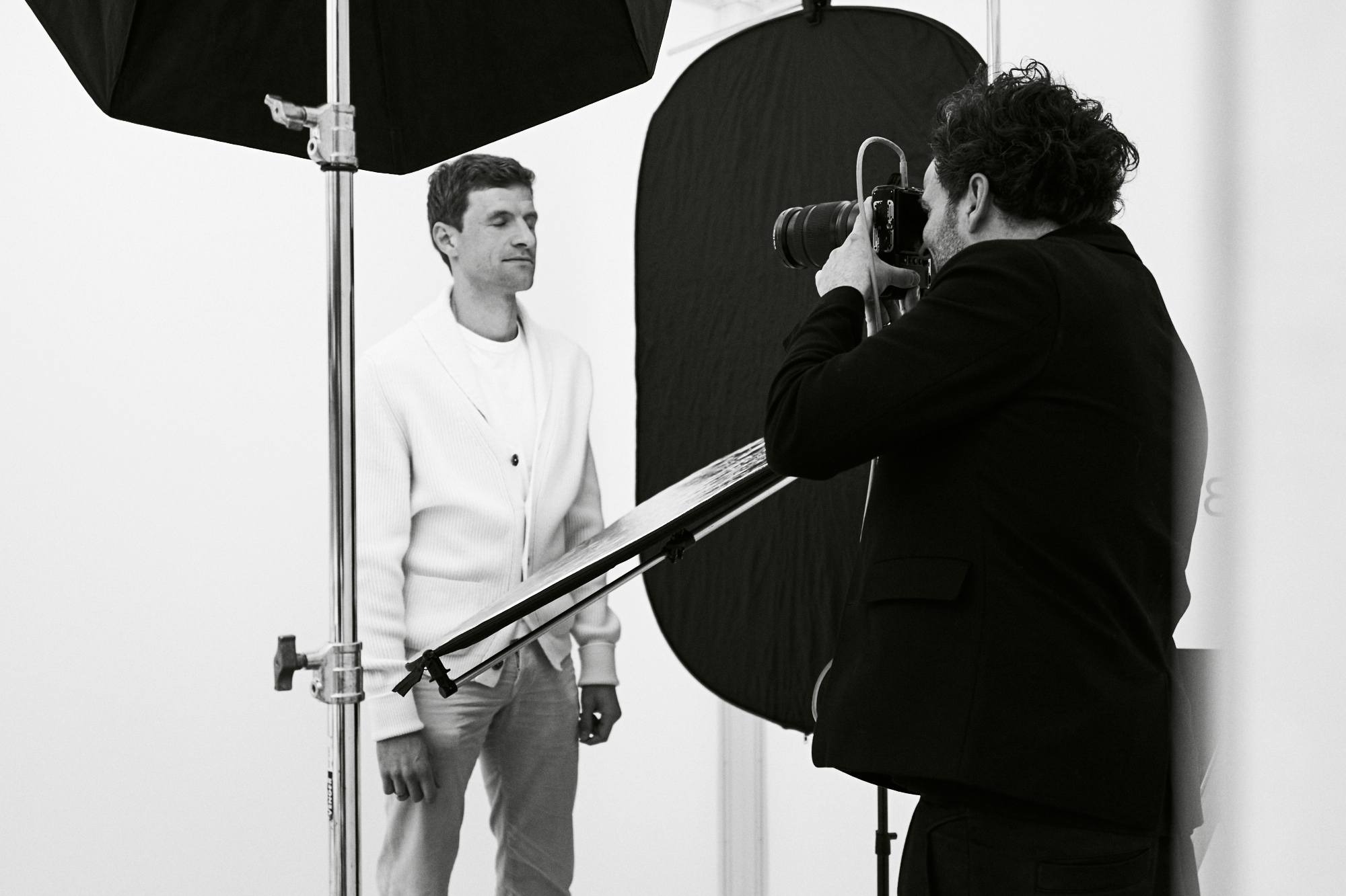 Thomas müller making-of by Mike Meyer Photography
