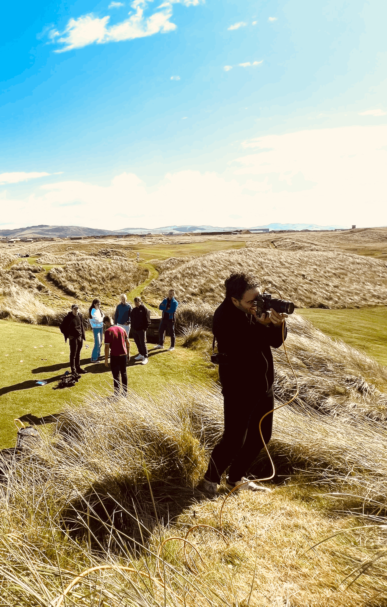 ecco global campaign scotland   making-of by Mike Meyer Photography