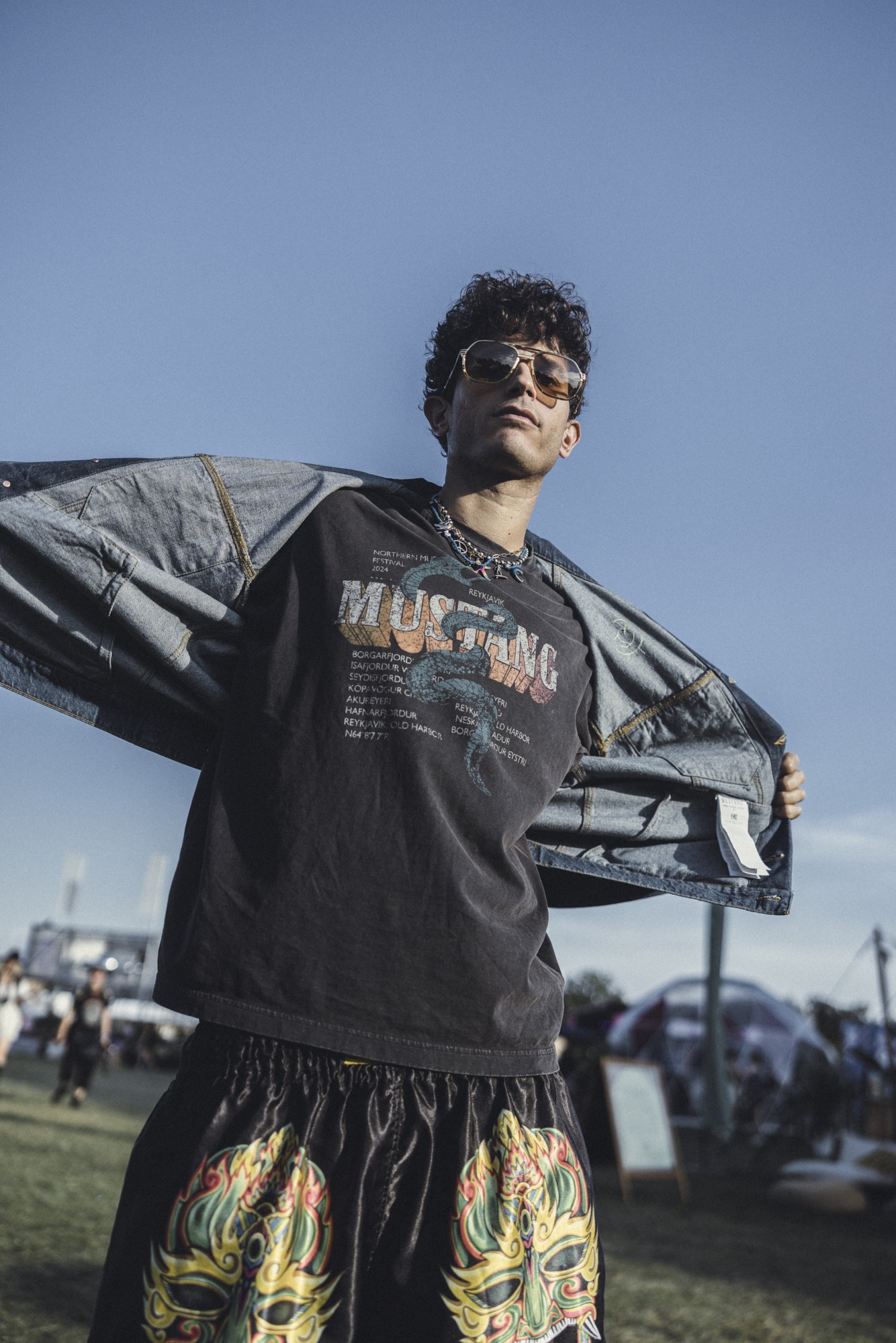 mustang lollapalooza launch campaign  by Mike Meyer Photography
