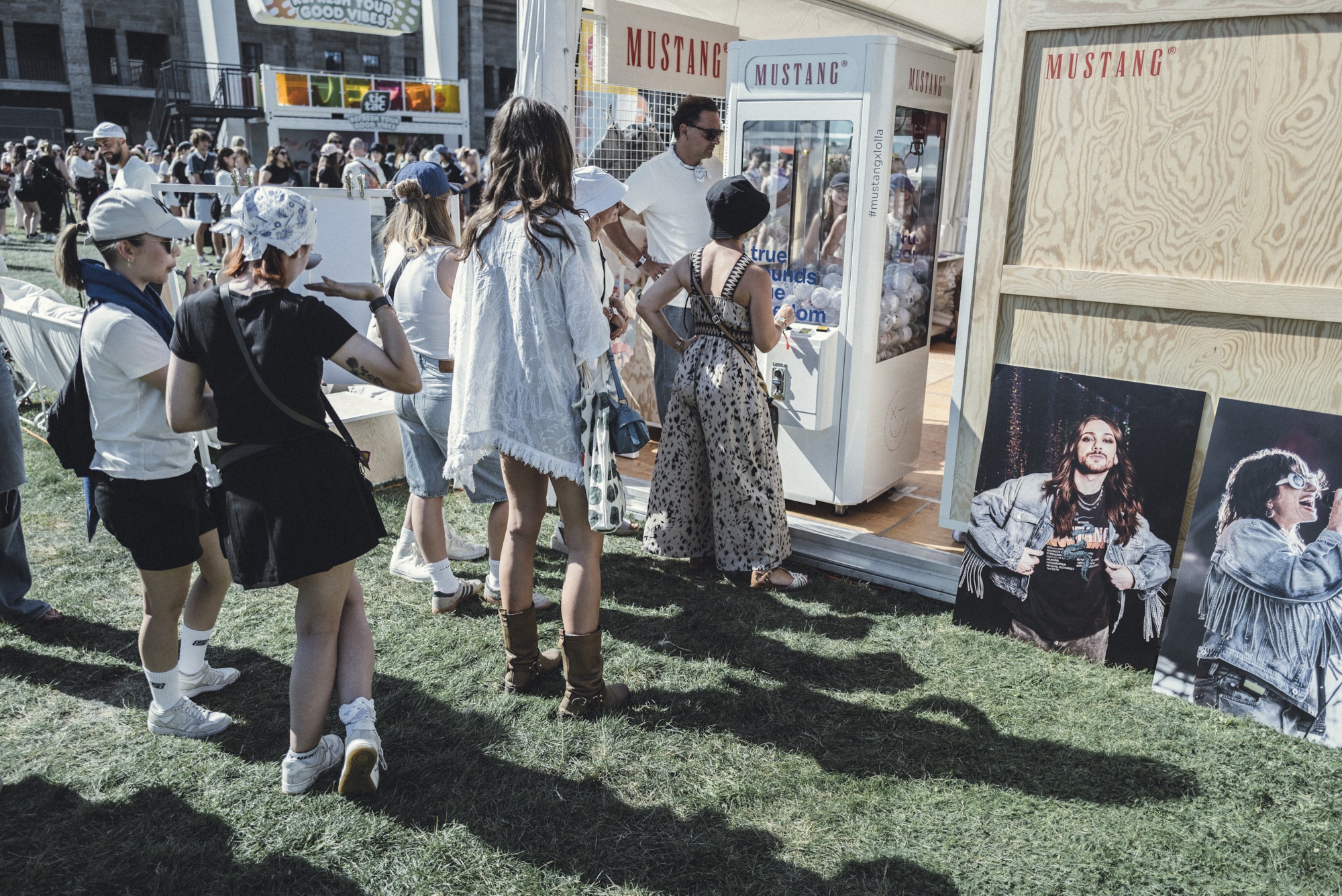 mustang lollapalooza launch campaign  by Mike Meyer Photography