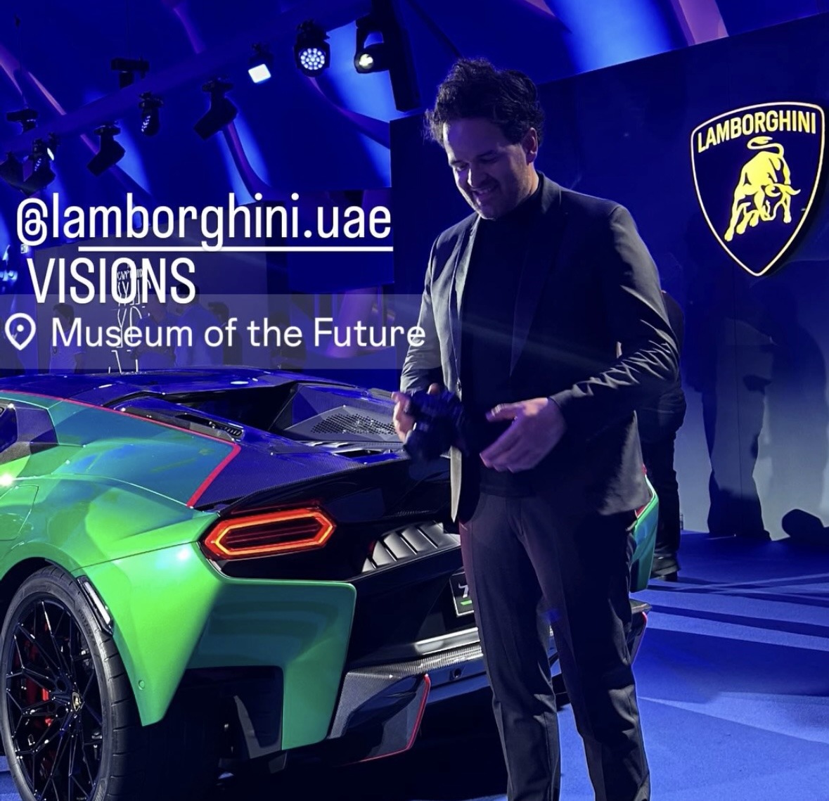 lamborghini temerario launch  dubai making-of by Mike Meyer Photography