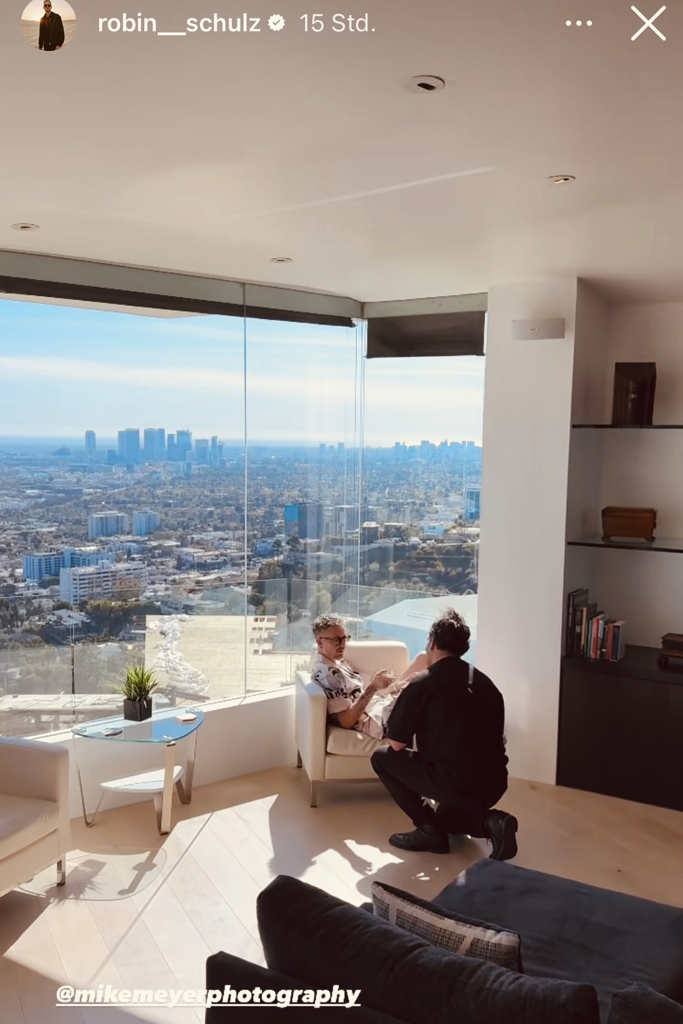 robin schulz hollywood hills los angeles making-of by Mike Meyer Photography