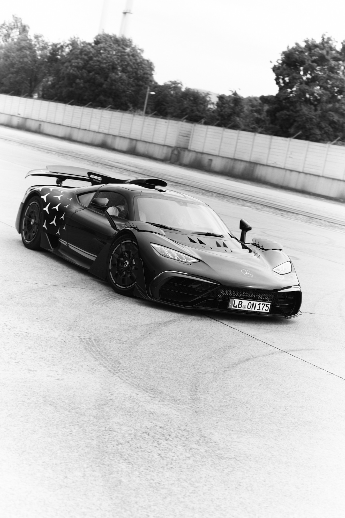 nba kristaps porzingis mercedes amg one by Mike Meyer Photography